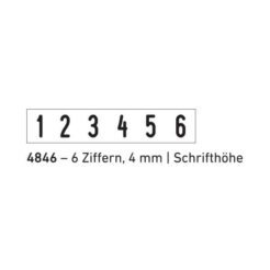 trodat 4846 abdruck