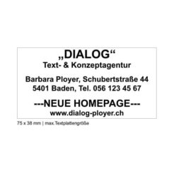 trodat 4926 abdruck