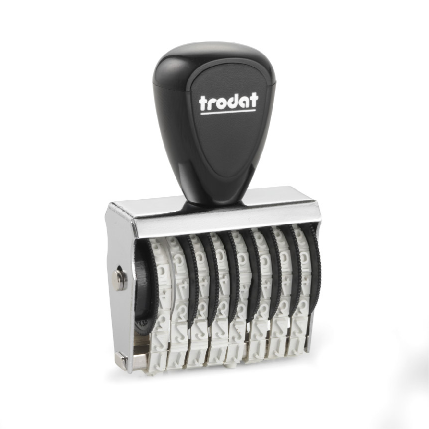 Trodat Ziffernbänderstempel 1548 8-stellig