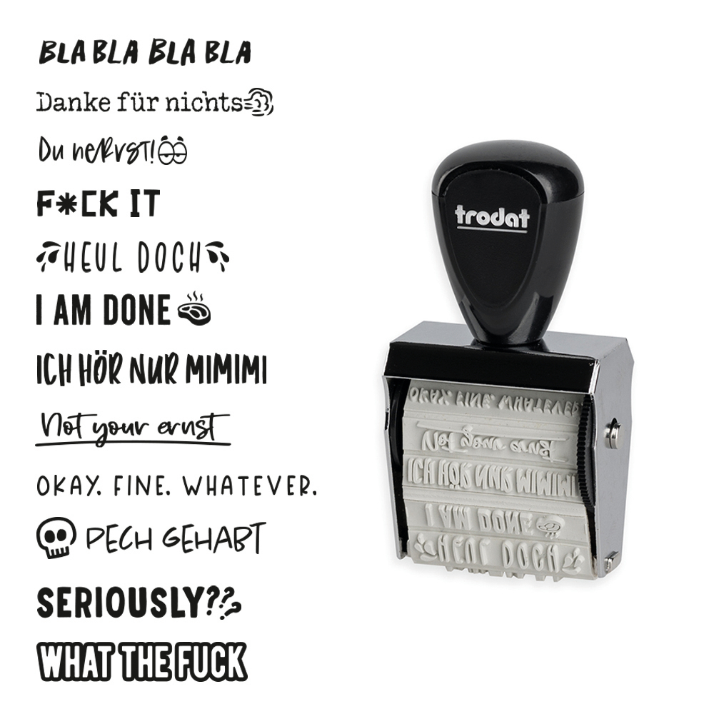 9010835065892 - Trodat Creative Mini Böse Sprüche