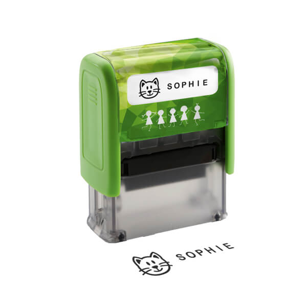 trodat Textstempel, individualisierbar DeineDingeStempel 8911 selbstfärbend schwarz ohne Logo, 1 St.