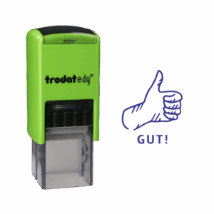 Trodat edy FIX - Motivationsstempel - Lehrerstempel - Apfelgrün