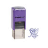 Trodat edy Stempel Fee in Violett mit Abdruck in Violett