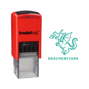 Trodat edy FIX - Motivationsstempel - Lehrerstempel - Rot