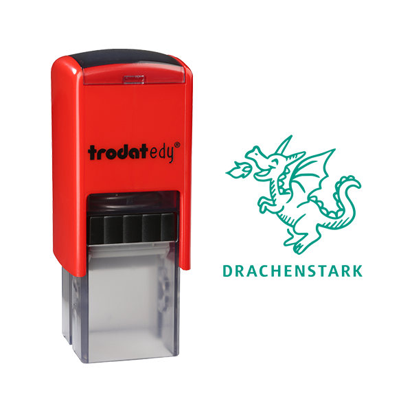 Trodat edy FIX Motivationsstempel für Lehrer und Pädagogen, Stempelset zum Motiv