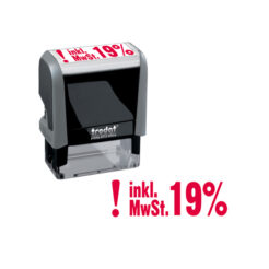 trodat office printy 4912 lagertextstempel 19 MwSt