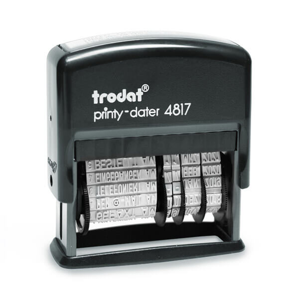 trodat printy 4817 dater wortbandstempel