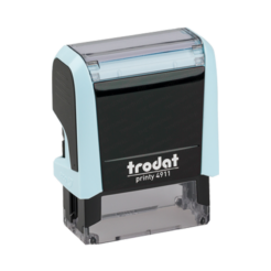 Trodat Printy 4911 Textstempel Pastell Blau