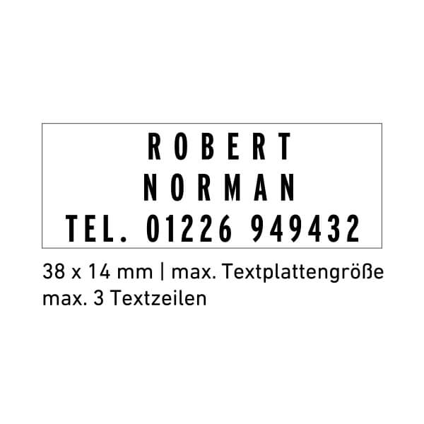 Trodat 4911 - Printy Typomatic » Stempel Malter