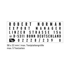 trodat printy 4913 typo abdruck
