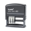 Trodat Printy Dater 4813 – selbstfärbender Datumstempel mit linksbündigem Datum und festem Textfeld