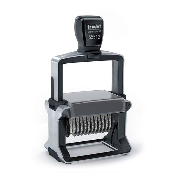 0190084413916 - Professional 55512 Ziffernstempel Schwarz Blau