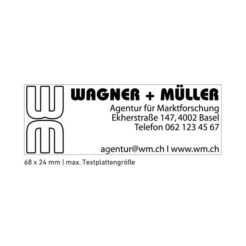 trodat professional textstempel 5205 abdruck