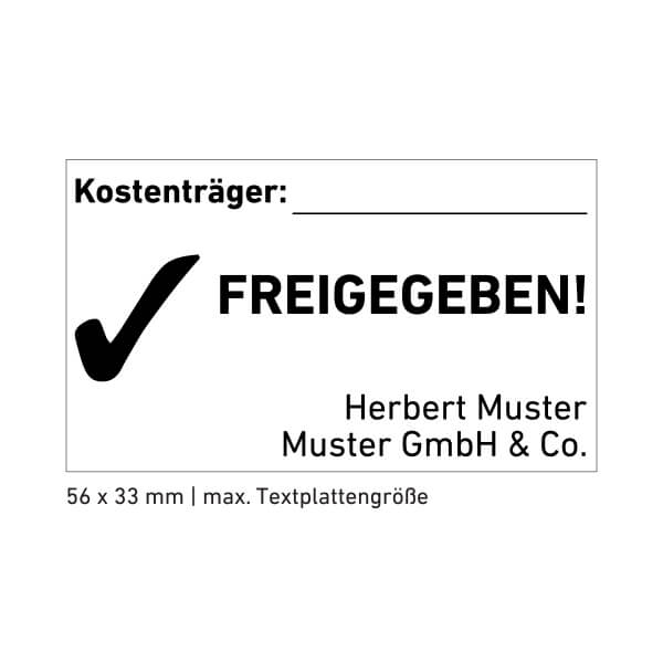 Trodat Professional 5206 mit Textplatte