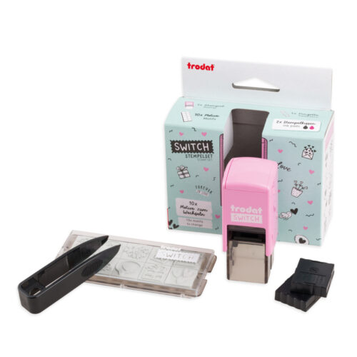 Trodat Switch – Liebesbotschaften – DIY Stempel