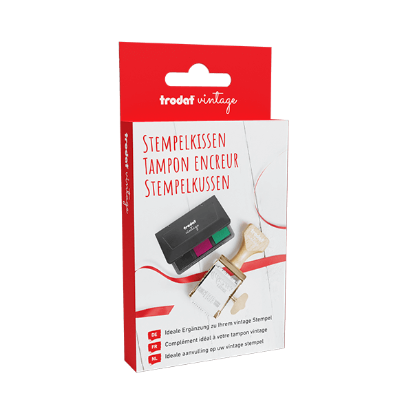 9010035626039 - TRODAT Vintage Stempelkissen Glückwünsche 162603