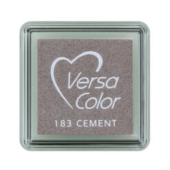 VersaColor Mini Stempelkissen Cement – Pigmenttinte, 25 × 25 mm