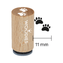 Mini Woodies Stempel Pfoten