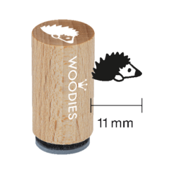 Mini Woodies Stempel Igel