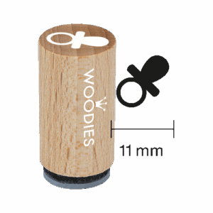 Mini Woodies Stempel Schnuller