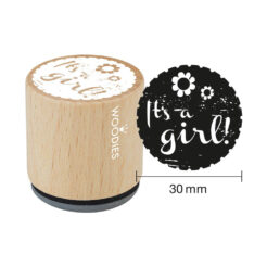 Woodies Stempel - It's a girl W06003