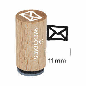 Mini Woodies Stempel Briefumschlag