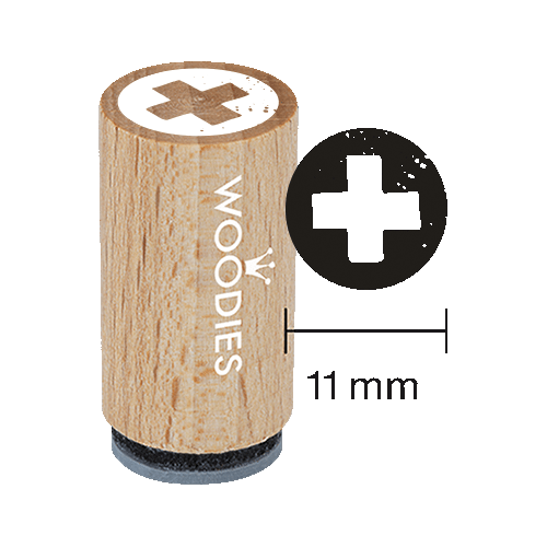 Mini Woodies Stempel Kreuz