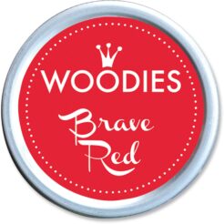 Woodies Stempelkissen Brave Red Frontansicht