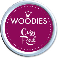 Woodies Stempelkissen Cozy Red Frontansicht