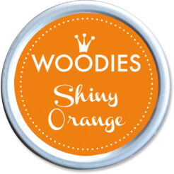 Woodies Stempelkissen Shiny Orange Frontansicht