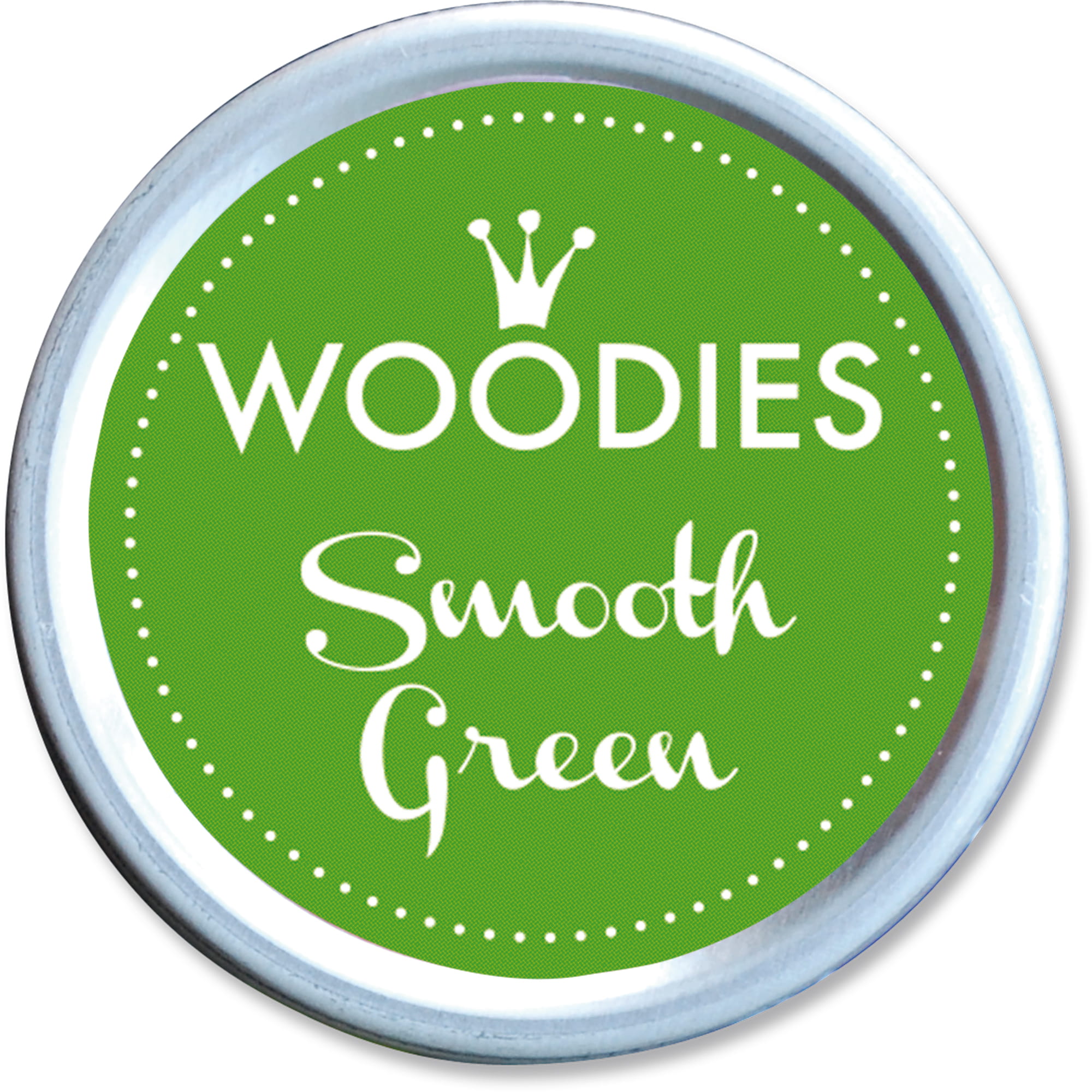 9004362559313 - Woodies Stempelkissen Smooth Green