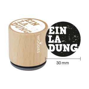 Woodies Stempel - Einladung W02006