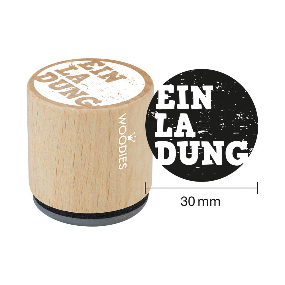 Woodies Stempel – Einladung W02006