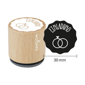 Woodies Stempel - Einladung W03005