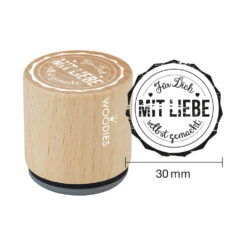 Woodies Stempel - Für dich mit Liebe selbst gemacht W05001