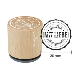 Woodies Stempel - Für dich mit Liebe selbst gemacht W05001