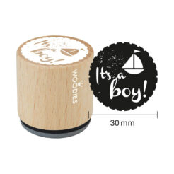 Woodies Stempel - It's a boy - W06006