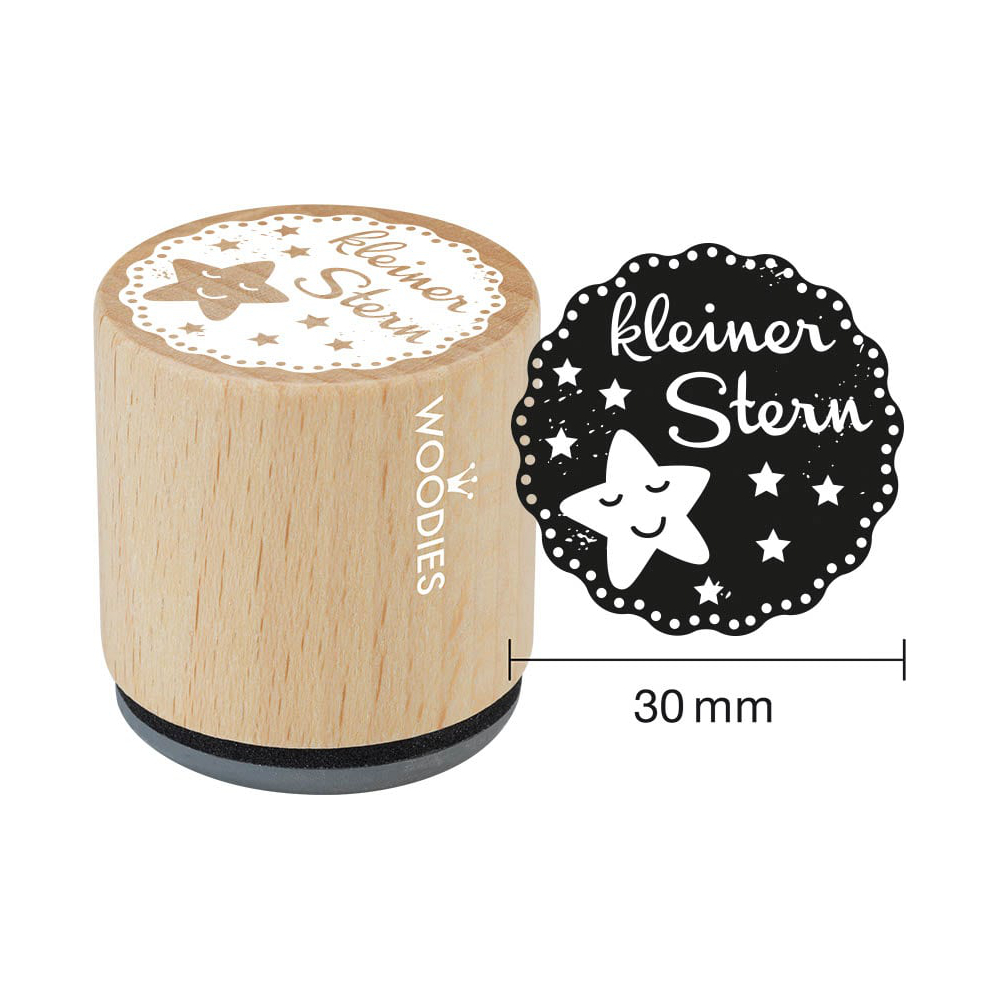5420078608291 - Woodies Stempel - kleiner Stern W06010