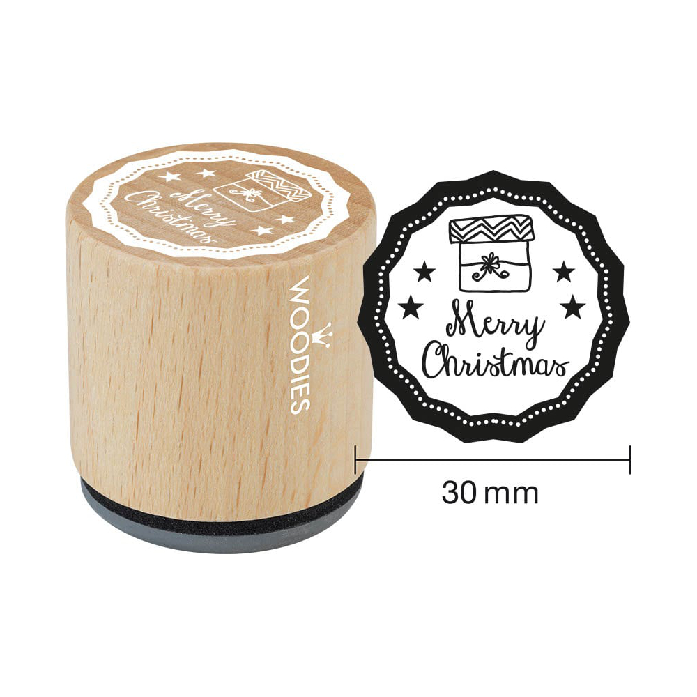 8712938069401 - Woodies Stempel - Merry Christmas W07002