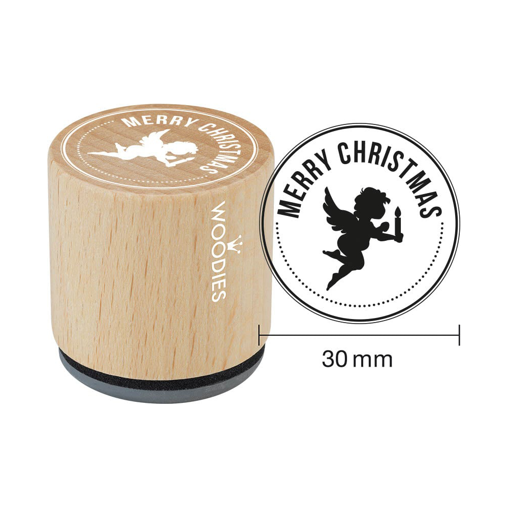 8712938069418 - Woodies Stempel - Merry Christmas W07003