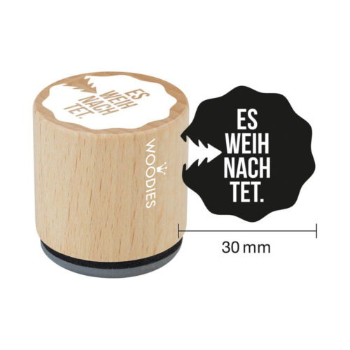 Woodies Stempel – Es weihnachtet W07005