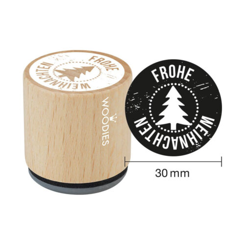 Woodies Stempel – Frohe Weihnachten W07007