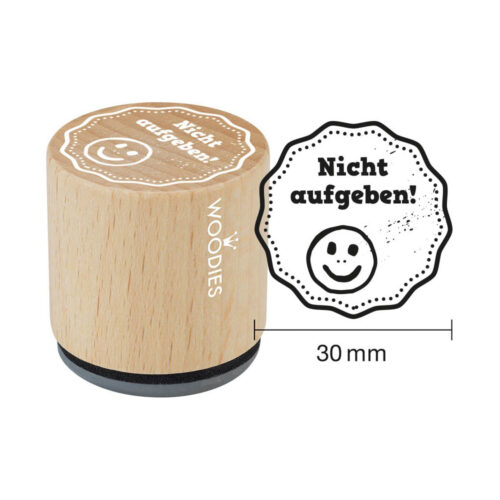 Woodies Stempel – Nicht aufgeben W13004