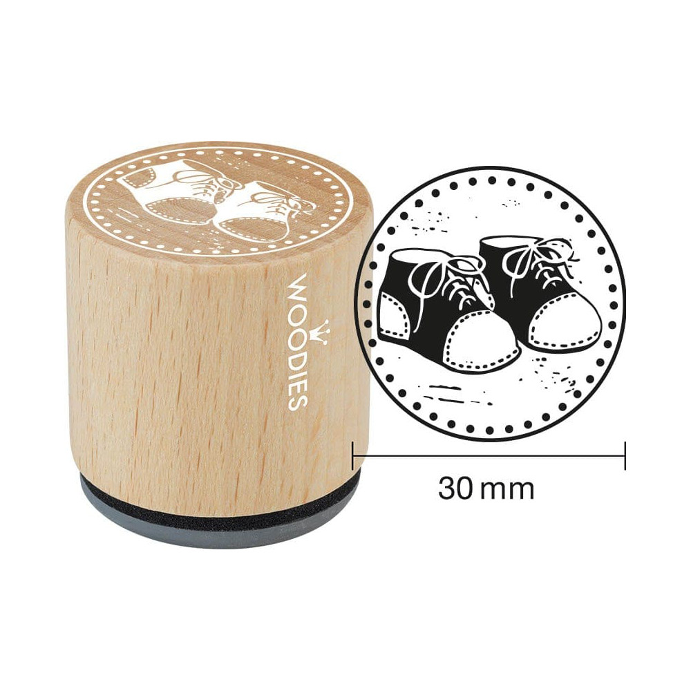 5420078607034 - Woodies Stempel - Babyschuhe W20007