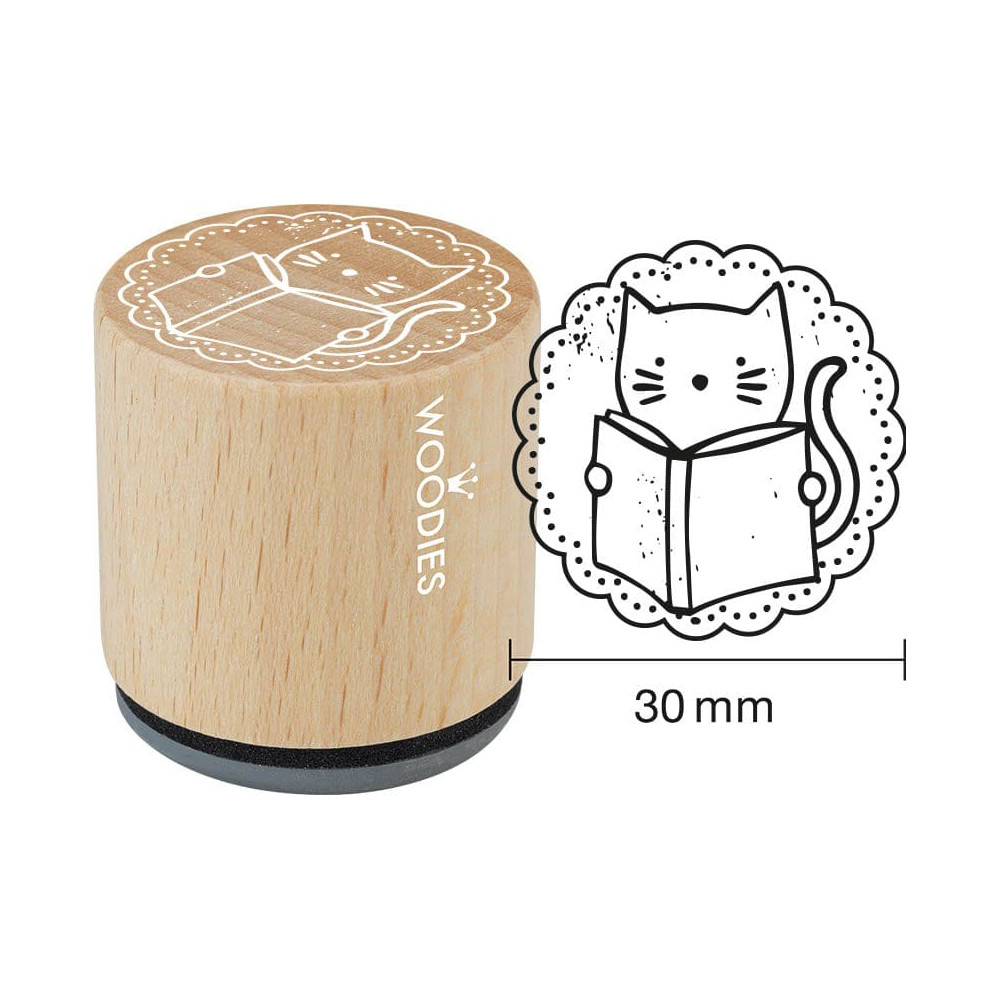 5420078607188 - Woodies Stempel - Katze W22004