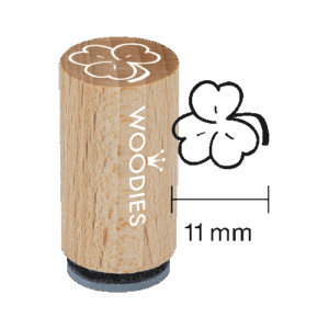 Mini Woodies Kleeblatt