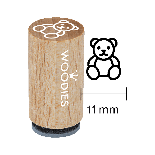 Mini Woodies Teddybär